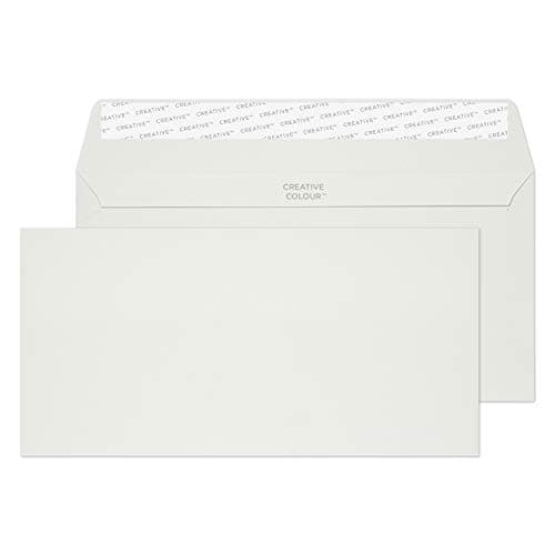 Image of Blake Creative Colour DL+ 114 x 229 mm 120 gsm Peel & Seal Wallet Envelopes (25219) French Grey - Pack of 25