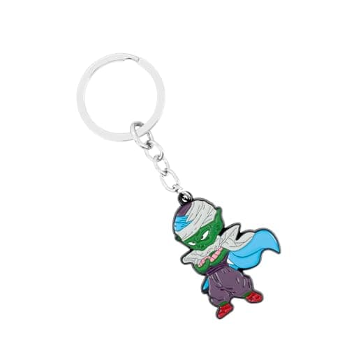 Image of Weeb Keychains DBZ Anime Keychain – DBZ Keychain with Piccolo Charm – Rugged Metal Key Ring & Phone Charm with Vibrant Detail – Anime Gift for Men & Collectors – DBZ Merch for Bag | Gift Box Included