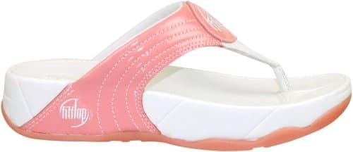Image of Fitflop Walkstar III Women's Flat Form White Size: 6
