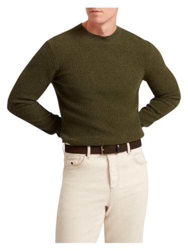 Image of Ted Baker London t Stitch Crew Neck, dk-Green, m