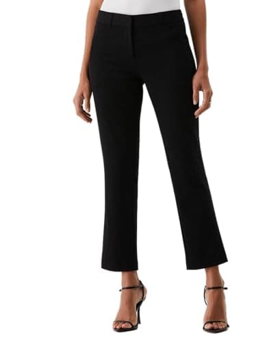 Image of Rafaella Women's Straight Leg Ankle Pant, Black, 6