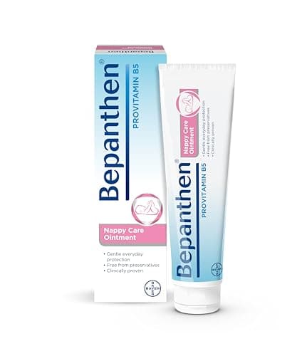 Image of Bepanthen Nappy Care Ointment | Nappy Cream with Provitamin B5 | Suitable for Newborns Skin, 100 g (Packing May Vary).