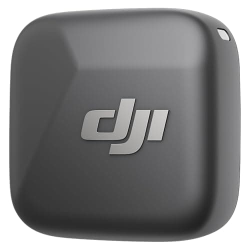 Image of DJI Mic Mini Transmitter (Infinity Black), Wireless Lavalier Microphone, Ultralight, Detail-Rich Audio, OsmoAudio, Noise Cancelling, Clip On Bluetooth Phone Microphone for Camera/iPhone/Android