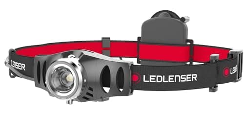 Image of Ledlenser H3.2 Headlamp LED, focusable, slewable, 120 lumens, dimmable, long distance beam 100 m, 3xAAA battery powered, incl. batteries, Headlamp