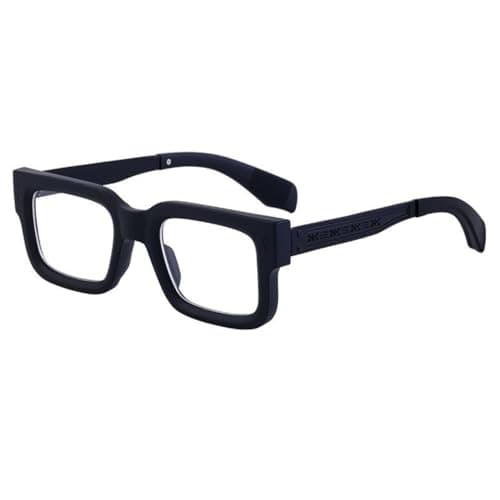 Image of MUTYNE Thick Frame Sunglasses For Women Men, Double Beam Retro Driving Sunscreen Uv400(C4)