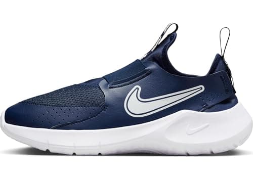 Image of Nike Flex Runner 3 Older Kids' Running Shoe FN1294, Midnight Navy White, 5.5 UK