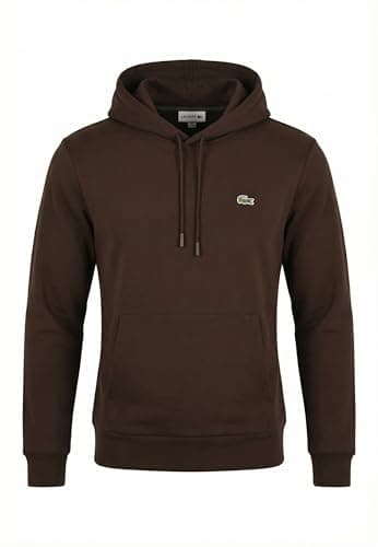 Image of Lacoste Men's Fleece Hoodie, Buffle, XL