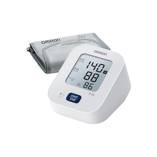 Image of OMRON X2 Essential, Upper Arm Blood Pressure Monitor for Home Use, Universal Soft ML Cuff (22-32 cm), Blood Pressure Machine for Irregular Heartbeat Detection