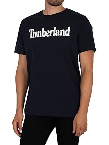 Image of Timberland Kennebec River Linear T-Shirt Blue, Dark Sapphire, M