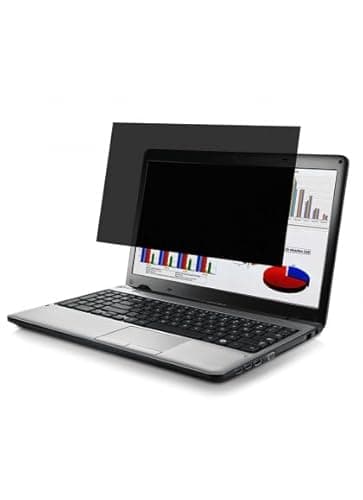 Image of Port Designs 900314 Privacy Filter (Notebook, Black, Anti-Reflective Coating, Privacy, LCD, Widescreen, 34.3 cm (13.5 Inch)