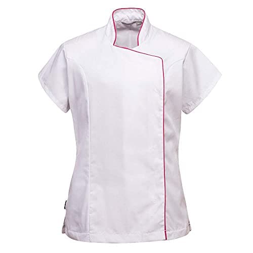 Image of Portwest Wrap Tunic, Size: M, Colour: White, LW15WHRM