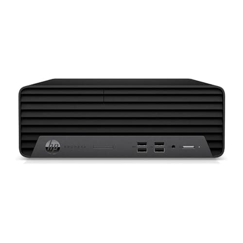 Image of HP ProDesk 400 G7 SFF Desktop PC, Intel® Core™ i5-10400, 16GB RAM, 512GB SSD, Windows 11 Pro, Black