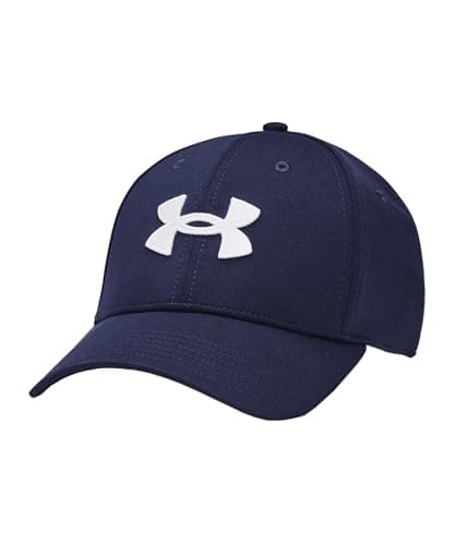 Image of Under Armour Blitzing Low Stretch Fit Cap – Men’s Lightweight, Breathable Sports Hat with Sweat-Wicking Band