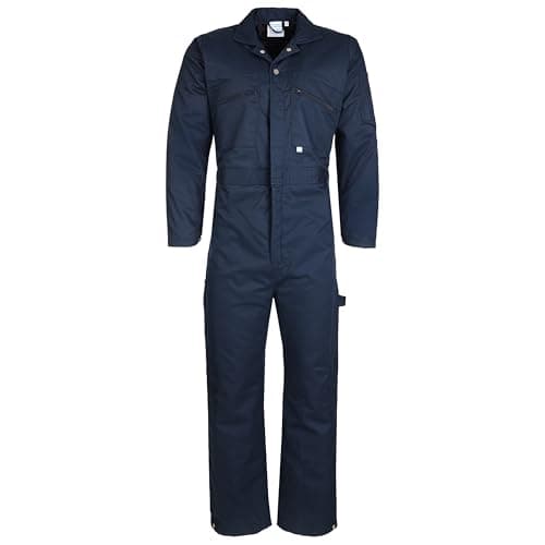 Image of Fort - Orwell Coverall - Navy - XXL - Adult Rain Suit - Waterproof Overalls for Men
