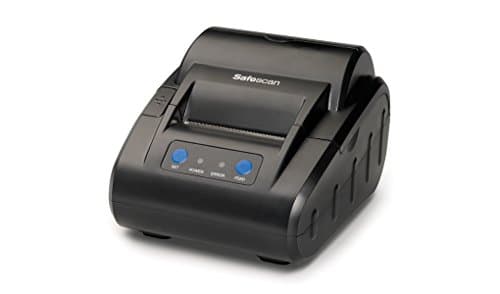 Image of Safescan TP-230 Thermal Printer (Black) for Printing the Counting Results of Safescan Money Counting Machines - Banknote Counters - Coin Counters - Coin Sorters - Money Scales