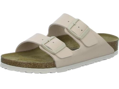 Image of BIRKENSTOCK Women Slides, Beige, 6 UK