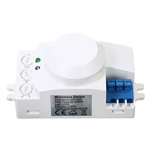 Image of WANGCL 5.8 GHz HF System LED Microwave 360 Degree Motion Sensor Light Switch KKRper Motion Sensor