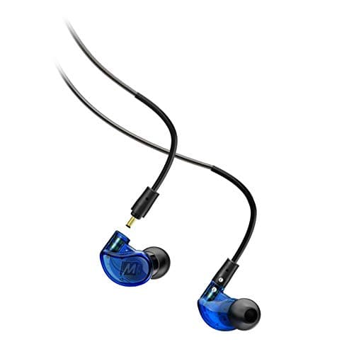 Image of MEE audio - M6 PRO 2nd Generation Universal-Fit Noise-Isolating Musicians' in-Ear Monitors with Detachable Cables - Blue