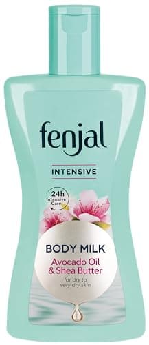 Image of Fenjal Intensive Body Milk, Silky Soft Skin, Rejuvenating Body and Mind, Avocado Oil & Shea Butter 200ml