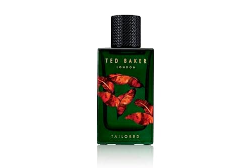 Image of Ted Baker Tailored Amber Eau de Parfum for Men Warm Amber, Spicy & Woody Fragrance with Bergamot, Green Apple, Lavender & Leather LongLasting, Sophisticated Scent For Him 3.4 oz