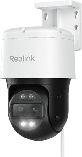Image of Reolink 4K PTZ Dual-Lens PoE Security Camera Outdoor with 6X Hybrid Zoom, 355° Pan 90° Tilt, Auto Tracking, Color Night Vision, Person/Vehicle/Pet Detection, Two-Way Audio, TrackMix PoE
