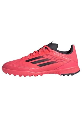 Image of adidas Kids F50 League Astro Turf Junior Football Boots Pink/Black 5.5