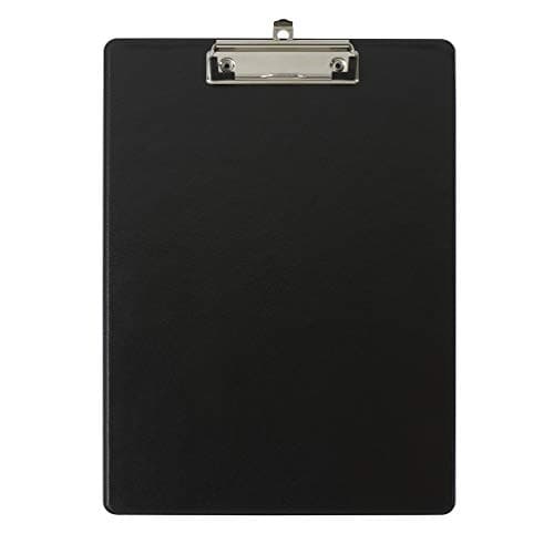 Image of Exacompta - Ref. 19291E - 1 Clipboard with pocket - Format 23x32cm for A4 - Black
