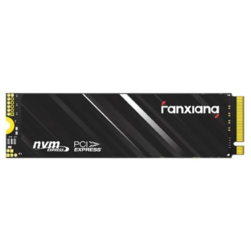 Image of fanxiang M.2 SSD 500GB, Up to 4300MB/s, 500GB NVMe PCIe Gen4 x4 2280, with Graphite Cooling Sticker, Internal Solid State Drives for Laptop, Desktop, PS5- S690Q