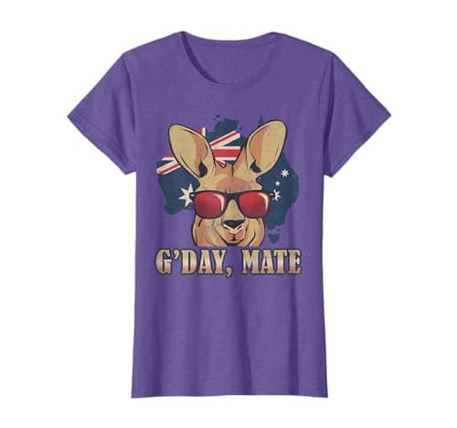 Image of Day Mate Good Kangaroo Patriotic Australian Map Australia T-Shirt