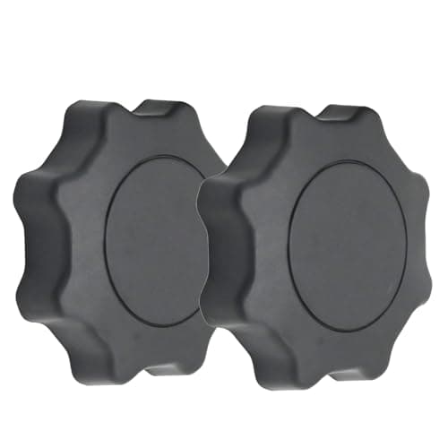 Image of Ollanoos 1J088167F Front Seat Recline Knob Adjustment Handwheels, Replaces 18D881671 Replacement for Passat B5 Polo Caddy Jetta MK4 Bora 2pcs