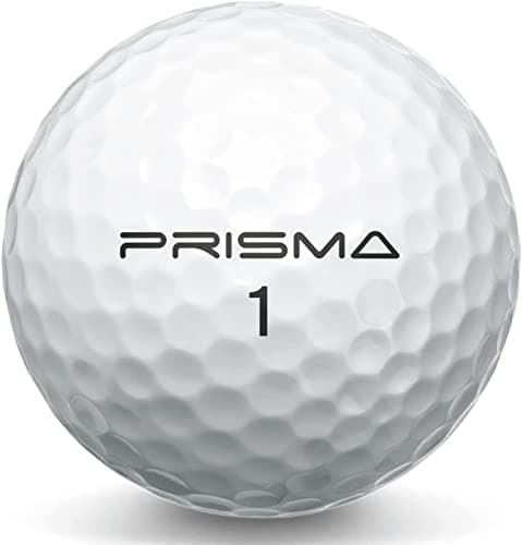Image of Masters Prisma Titanium Golf Balls (Box of 12) (White)