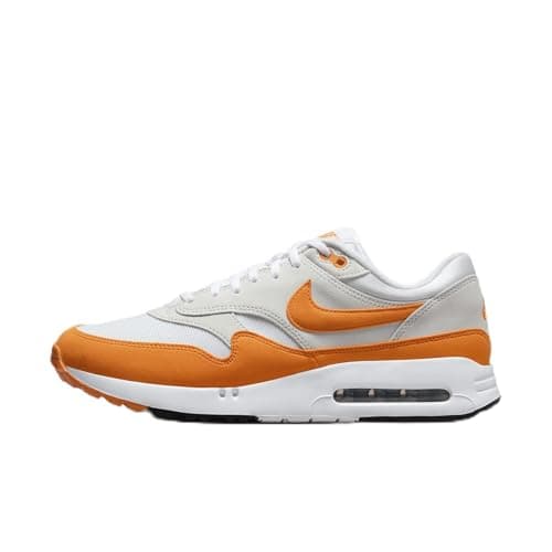 Image of Nike Men's Air Max 1 '86 Og Golf Sneaker, White/Photon Dust/Black/Bright Ceramic, 10 UK