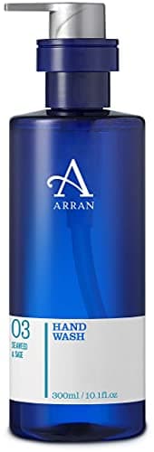 Image of Arran Sense of Scotland Apothecary Seaweed & Sage Hand Wash (300ml) Invigorating Liquid Soap with Essential Oils