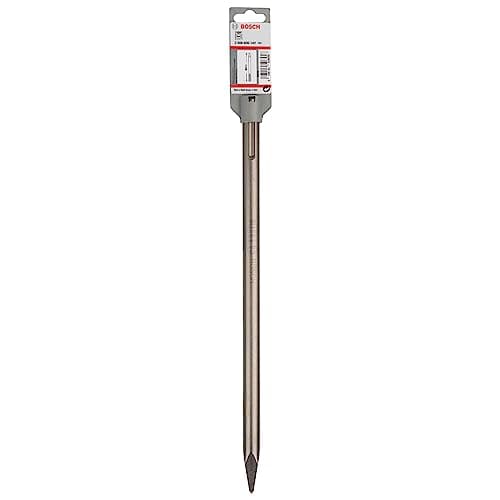 Image of Bosch 1x PRO SDS max-4C Pointed Chisel (for Concrete, Brick, Ø mm, Professional Accessory Rotary Hammer Drill, Break Hammer)