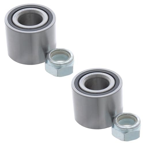 Image of XYZ Parts Replacement Rear Wheel Bearing Kits Pair Compatible with Renault Kangoo Mk1 Phase 2 MPV & Van 2003-2009 7701205596
