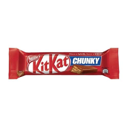 Image of Nestlé Kitkat Chunky 24x40g, Chocolate, 960 gram