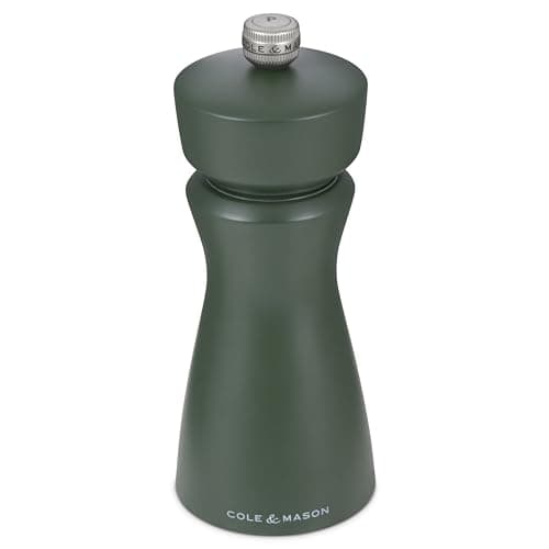 Image of Cole & Mason Kenton Salt and Pepper Mill, Rosemary, Adjustable Grind, Durable Ceramic Mechanism, Includes 1x Grinder, 15cm