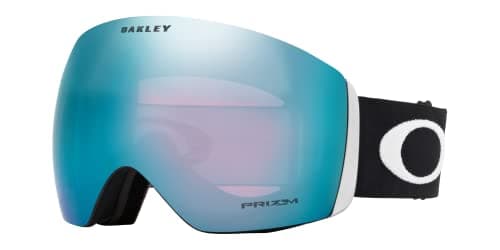 Image of Oakley Men'S Mod. 7050 Clip Flight Deck 705020 0 Rectangular Sports Glasses 99, Matte Black/Prizmsapphireiridium