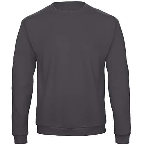 Image of B&C Unisex ID.202 50/50 Sweatshirt , Anthracite, XL. WUI23