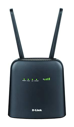 Image of D-Link DWR-920 Wireless N300 4G LTE Router, Cat4 Mobile Wi-Fi Router, 4G/3G, Multi WAN, Gigabit Ports, Wi-Fi N300, SIM Unlocked - UK version, Black