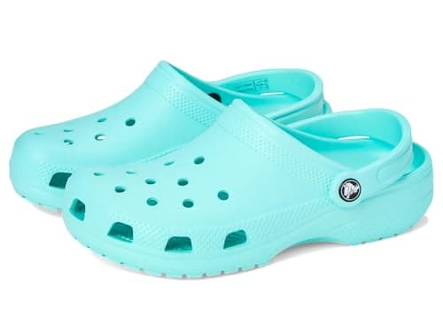 Image of Crocs Unisex Kids Classic Clog K Clogs, Aquamarine, 12 UK Child