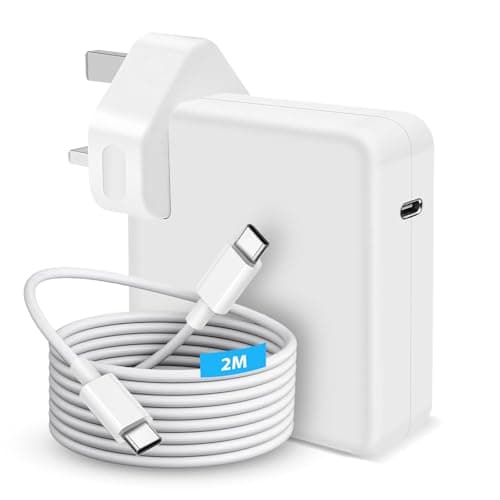 Image of 140W USB-C Mac-Book Charger, 2M Fast Charging Adapter Compatible with MacBook Pro 16/15/14/13 Inch, for MacBook Air 13 Inch,iPad Pro 2022-2018