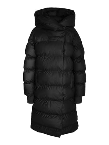 Image of Noisy may Women's Nmsky L/S Long Coated Jacket Noos, Black, M