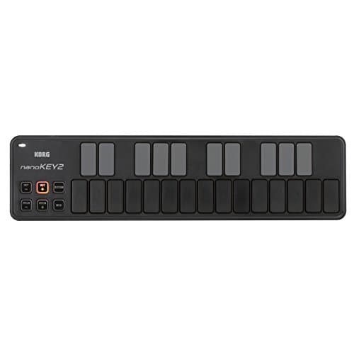 Image of Korg - nanoKEY2 - USB MIDI Keyboard - 25 Key - Black