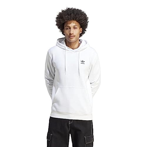 Image of adidas Originals Men's Trefoil Warm-up Hoodie, White, L