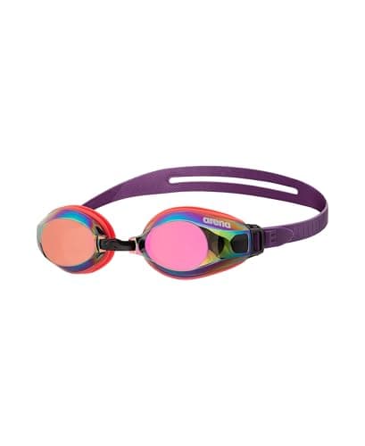 Image of ARENA Zoom X-Fit Mirror Swim Goggles Unisex Adult Pool Goggles with Wide Lenses, UV Protection, Adjustable Nose Bridge, Silicone Seals and Anti-Fog Lenses
