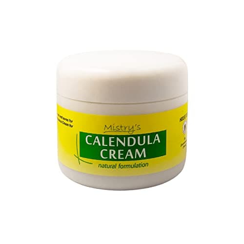 Image of Mistry's Calendula Cream 50g - Calms & Hydrates, Muti-Purpose Skin Cream for Healing Cuts, Sores and Treating Rough Skin - Additive Free, Vegan,