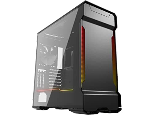 Image of Phanteks Enthoo Evolv X Digital Midi Tower Glass Gaming Case - Black, High-Performance PC Case with Tempered Glass and RGB Lighting