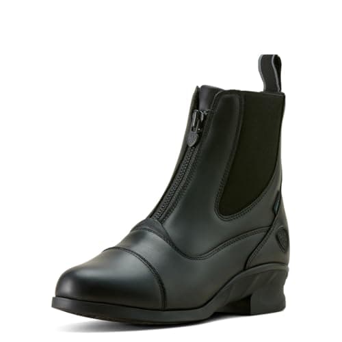 Image of ARIAT Women's Heritage Zip Waterproof Paddock Boot, Black, 6 UK