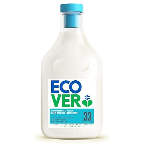 Image of Ecover Fabric Softener | Rose & Bergamot Fragrance | Natural and Gentle Origin for Your Skin and Laundry | 1L - 33 Uses